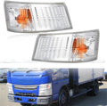 For Mitsubishi Canter FUSO FE FG 2012-2018 Corner Light Car Front Fog Light Turn Signal Light Headlights Indicator Lamp Assembly Indicator Lamp(1 pair)