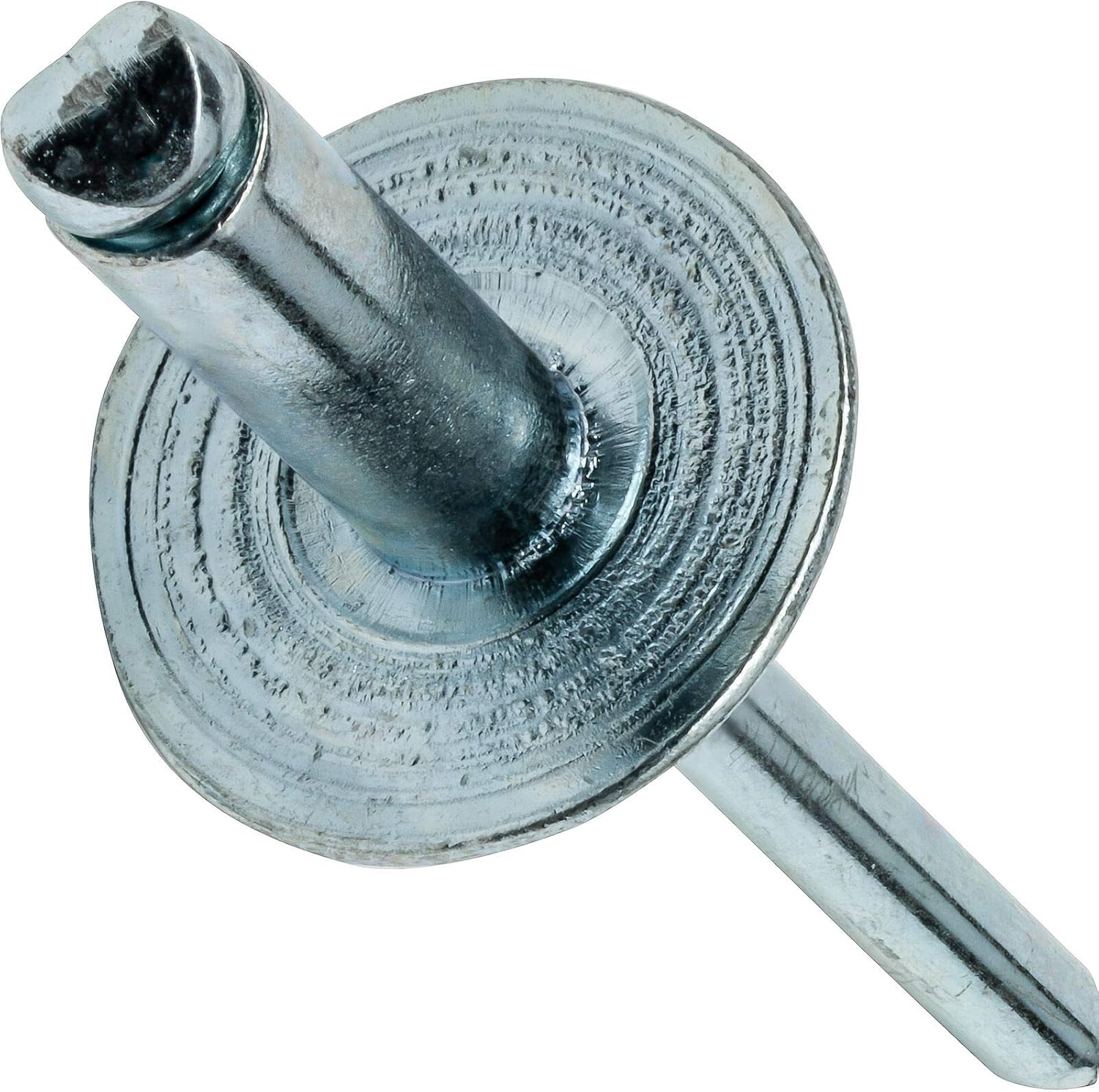 Large Flange Pop Rivets 1/4' x 1/4'All Steel (8-4) Dome Head Quantity 500 PCS Blind Rivets for DIY Real Men