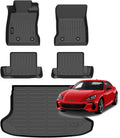 Jenofa-Floor Mats for Subaru BRZ 2022-2025 Cargo Mat Car Mats for BRZ All Weather Floor Liner Custom Fit Automotive Full Set Accessories