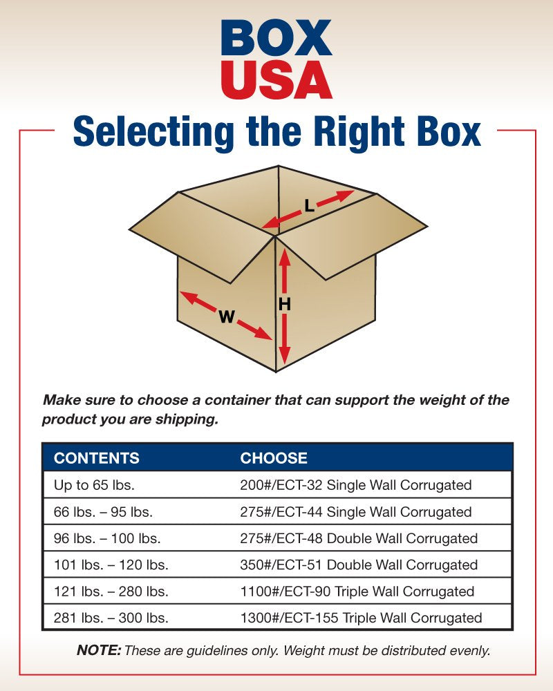 BOX USA 30x30x16 Corrugated Boxes, Large, 30L x 30W x 16H, Pack of 10 | Shipping, Packaging, Moving, Storage Box for Home or Business, Strong Wholesale Bulk Boxes