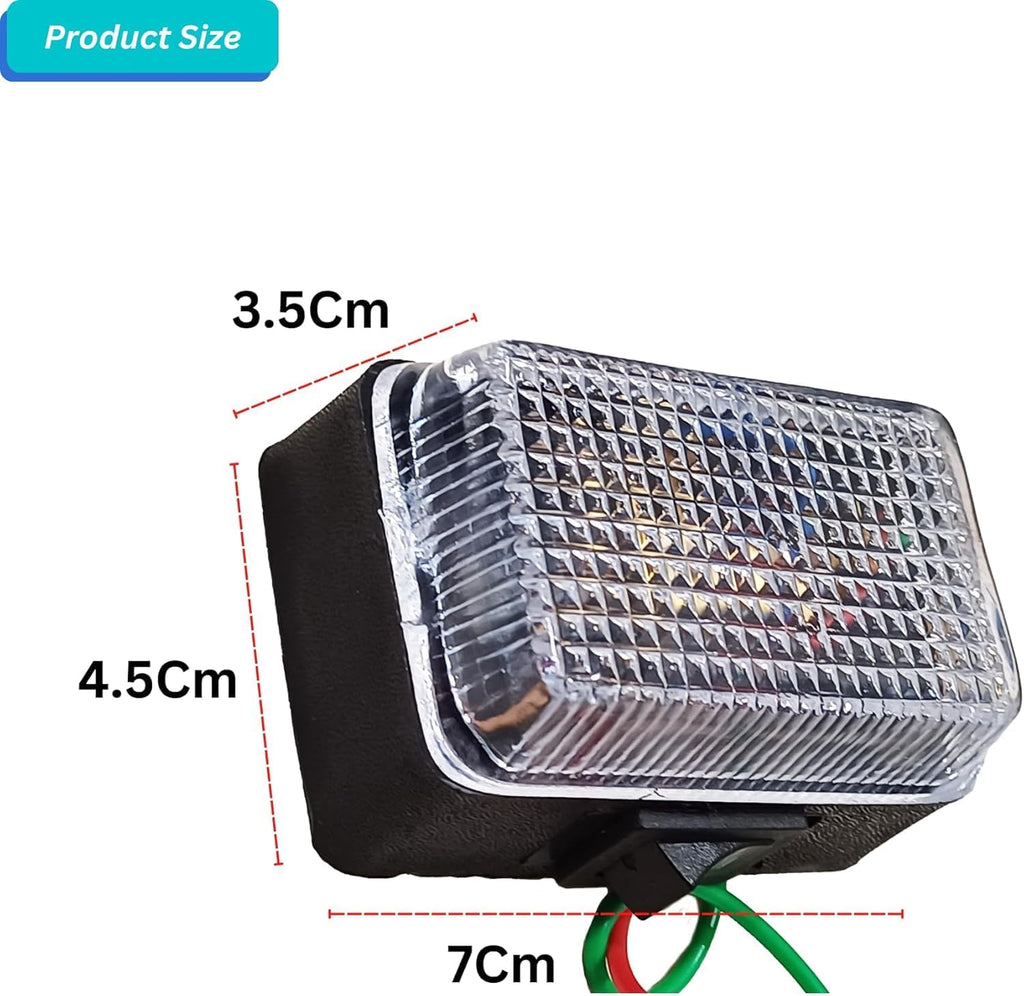Suzuki Samurai Tail Light 1986-1995 Complete Set Headlight Real Light/Indicator Light/Clear Lamp/Side Marker Light/License Plate Light 12V Bulbs Sz2800101|35604-80022