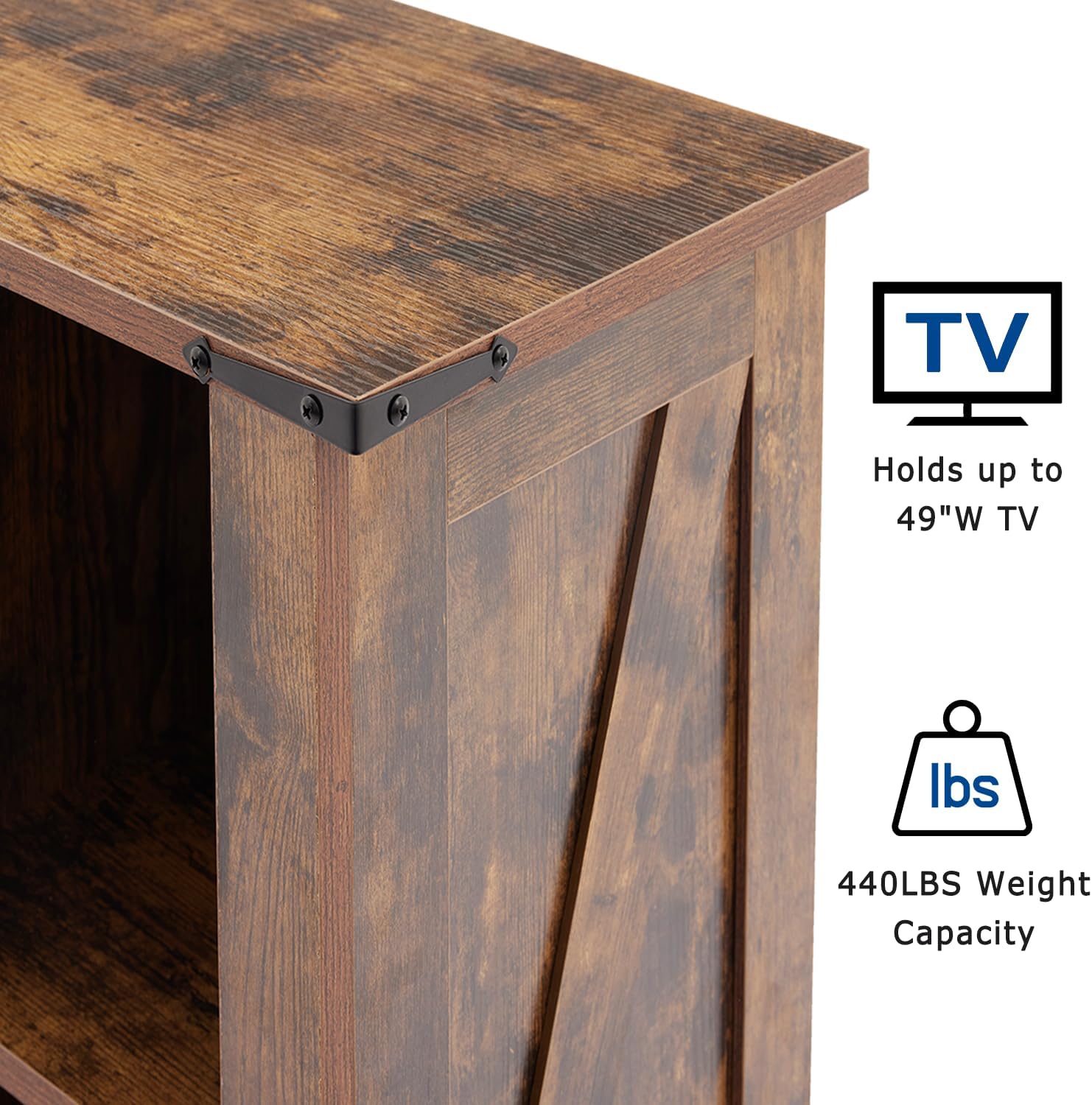6 Cube Storage Organizer, 2 Tier Book Shelf with Led Lights, Farmhouse Book Shelves for Living Room, Horizontal Toy Storage Bookshelf, Wood Display Bookcase Cabinet for Bedroom, Office, Brown