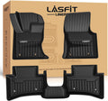 LASFIT Floor Mats Fit for Land Rover Range Rover Velar 2017-2026 & Jaguar F-Pace 2017-2026, Custom Fit TPE All Weather Waterproof Floor Liners 1st & 2nd Row Car Mats, Black