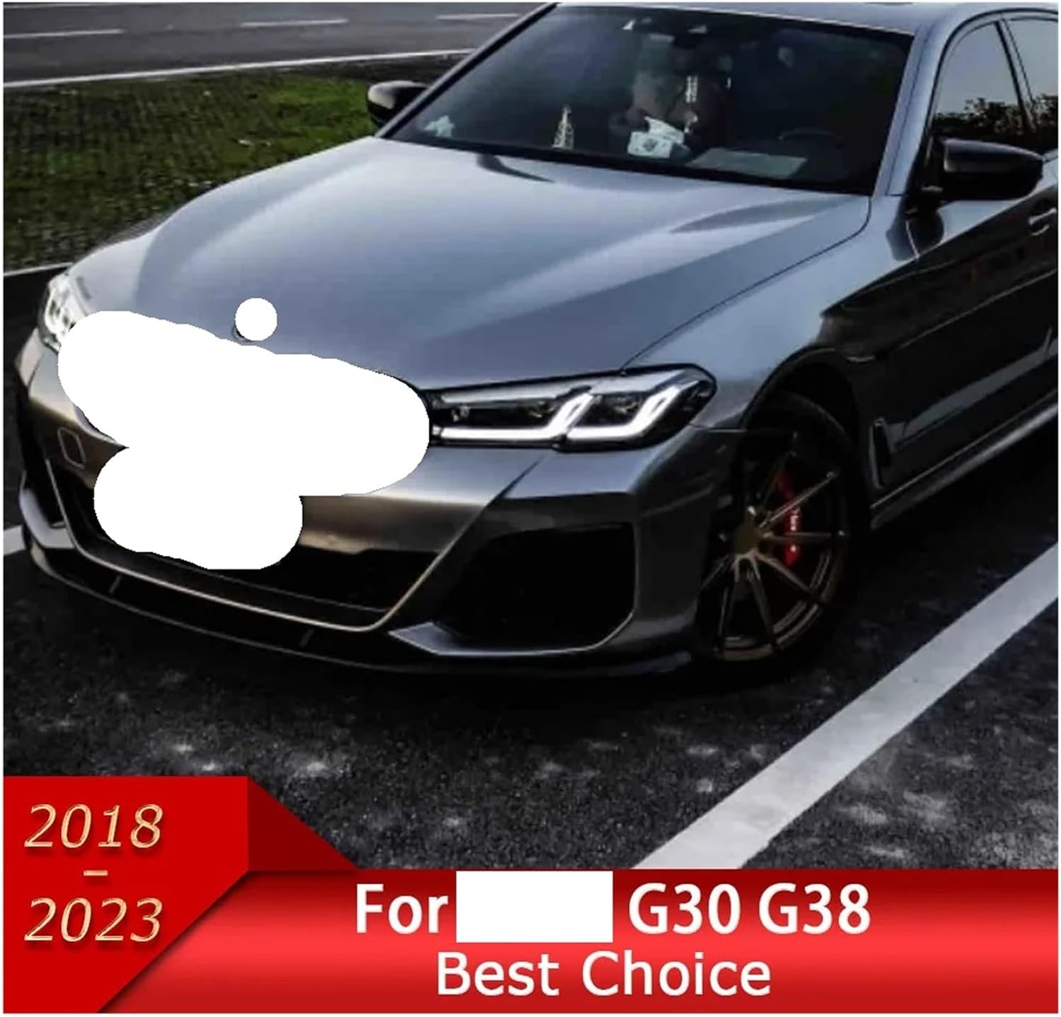 Car Lights Compatible With BMW G30 G38 2018-2023 5 Series LED Auto Headlight Assembly Upgrade M5 Competition Design Accessories(18-20 Black Type)