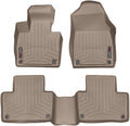 WeatherTech Custom Fit FloorLiners for Volvo XC90, XC90, XC90-1st & 2nd Row (45828-1-2), Tan
