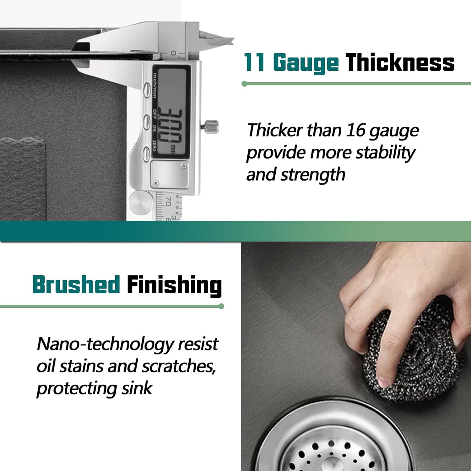 Black 50/50 Double Bowl Kitchen Workstation Sink, 33'x22' Stainless Steel Drop In Kitchen Sink Easy To Multitasking With Cutting Board,Drying Rack,Silicon Mat,Sink Grid And Drain Assembly