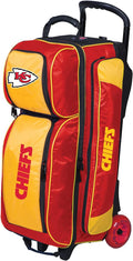 Strikeforce Bowling NFL Bowling Roller Bag with Ball, Shoe and Accessory Pockets