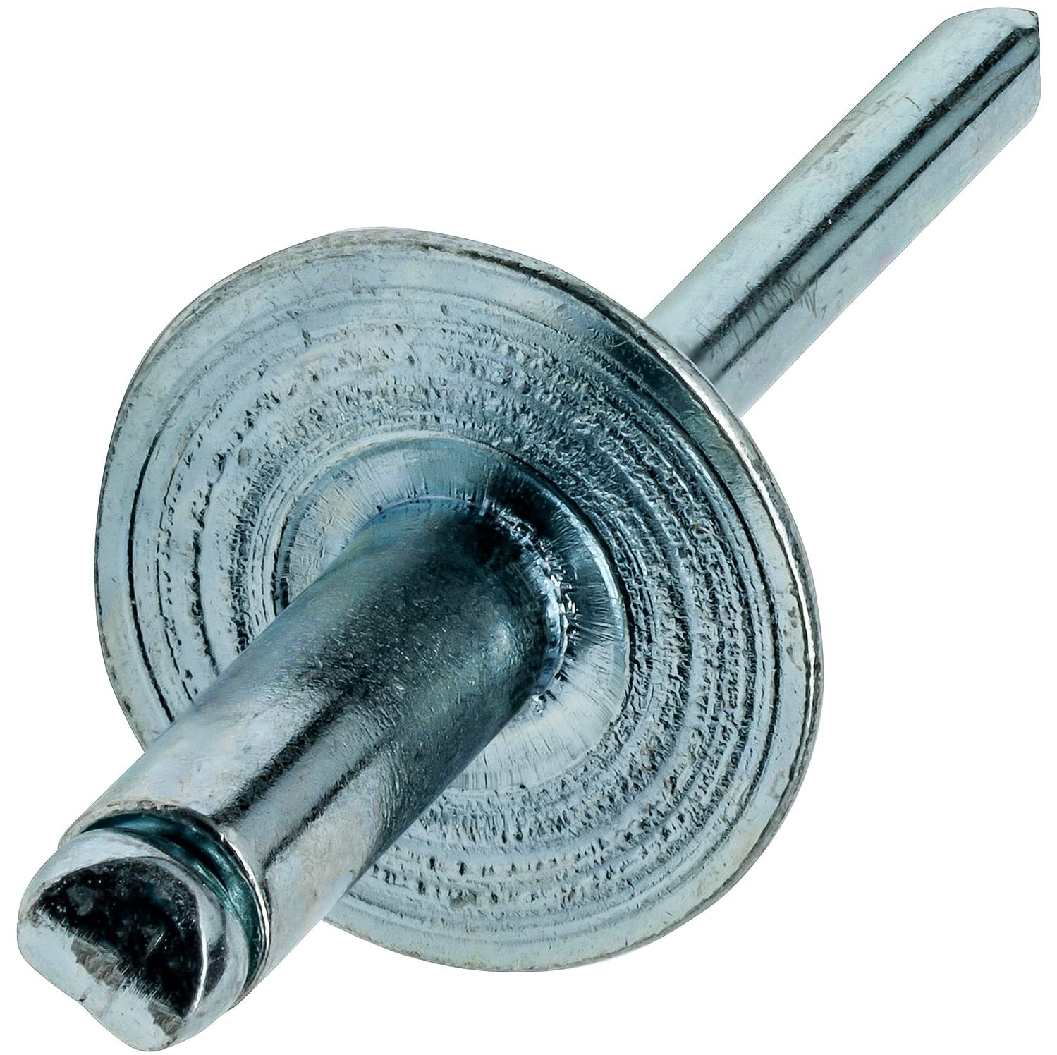 Large Flange Pop Rivets 1/4' x 3/8'All Steel (8-6) Dome Head Pack of 100 Fastener Set LS11704F