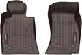 WeatherTech Custom Fit FloorLiners for Cadillac CTS, ATS, CTS-V - 1st Row (474971), Cocoa