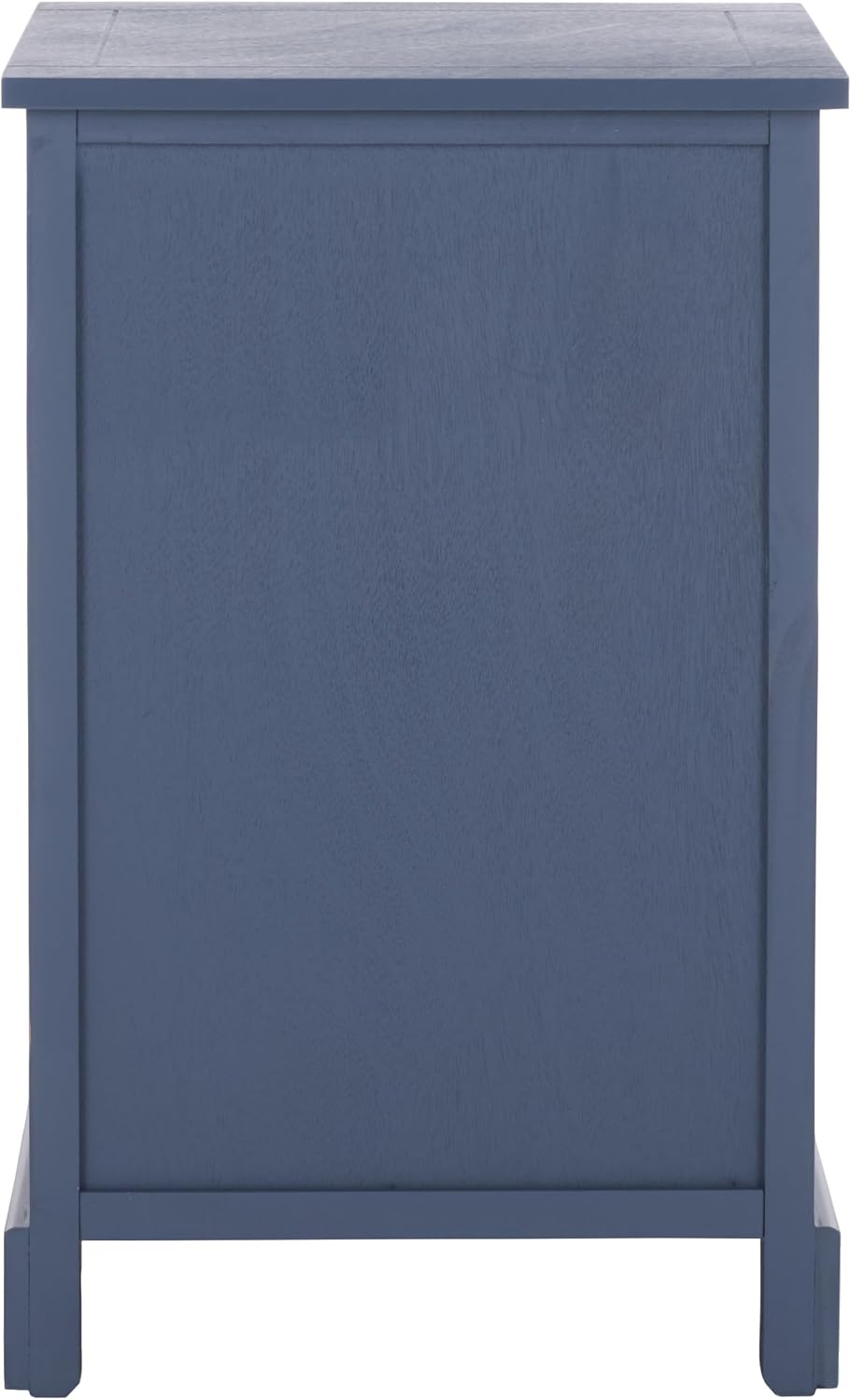 SAFAVIEH Furniture - Carrie 3-Shelf Side Table - Blue - Solid Wood - Farmhouse Tiered Design - Ideal for Living Room, Entryway, Home Office, 16' W x 13' D x 26' H - Fully Assembled (AMH5700K)