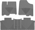 WeatherTech All-Weather Floor Mats for Toyota Sienna 1st & 2nd Row (WTCG292244), Grey