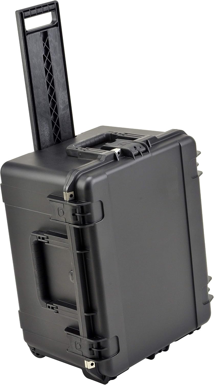 Case Club Heavy Duty Waterproof Bowling Ball Cases with Wheels and Extension Handle