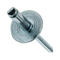 Large Flange Pop Rivets 1/8' x 1/4' All Steel (4-4) Dome Head Qty 2500 Threaded Fasteners for Mechanical Repair Universal Multi-Purpose Replacement Parts