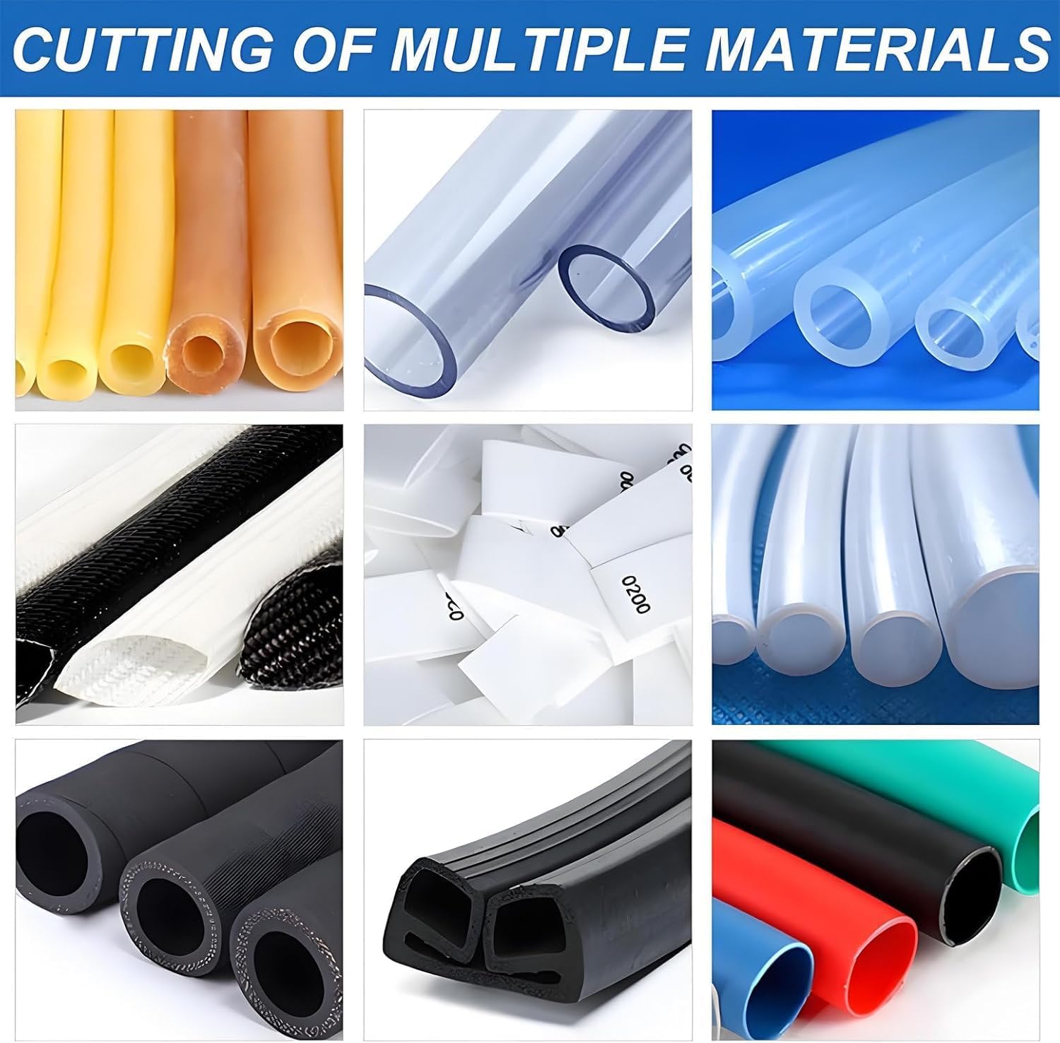 Electric Tube Cable Pipe Cutter,0 to 100 mm Cutting Width,DG-100 Automatic Heat-Shrink Tube Cutting Device,Micro Computer Control