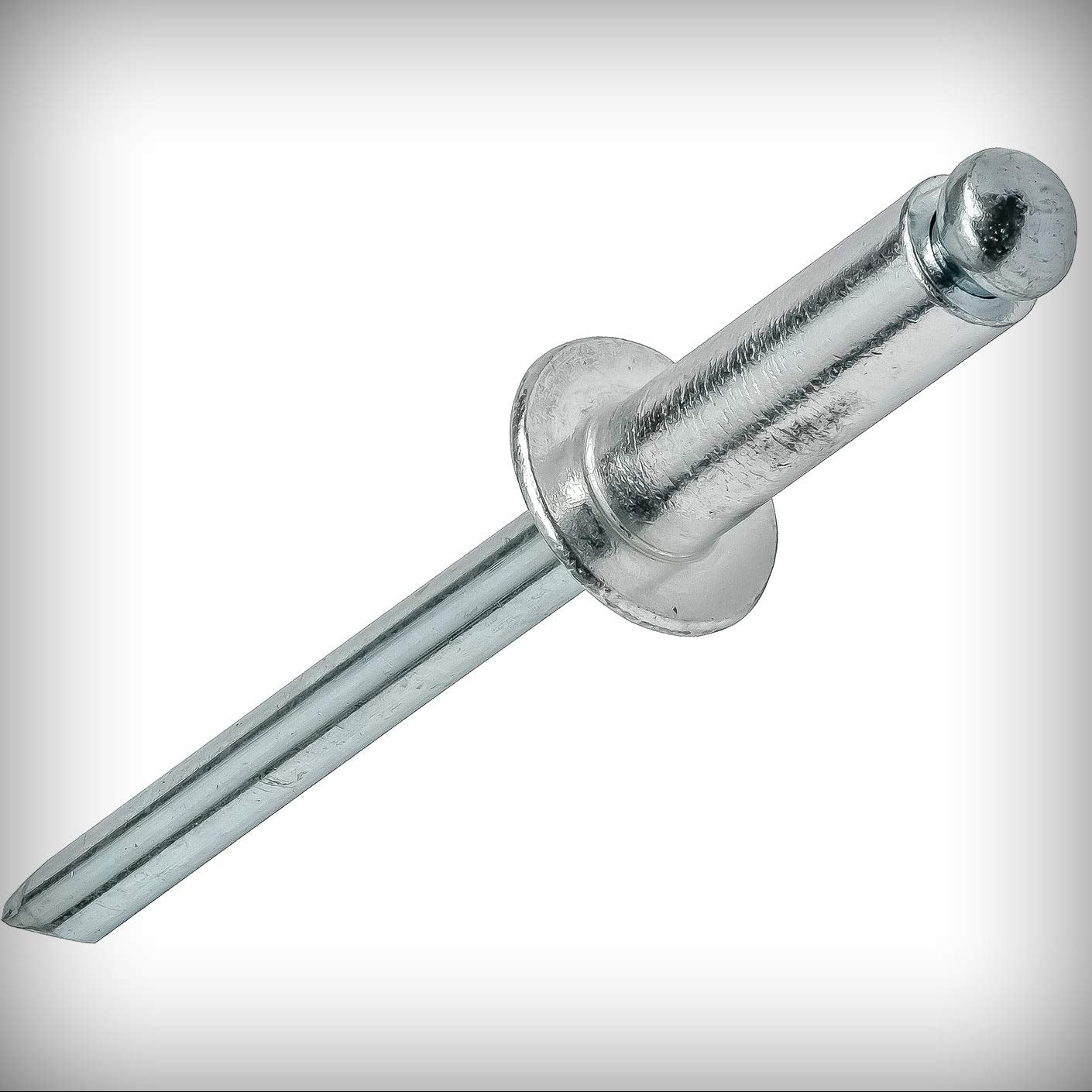 New Lot of 500 Pcs Pop Rivets 1/4' x 3/4' Aluminum Body Steel Mandrel Dome Head Blind Set #Lig-2201NG Warranity by Pr-Mch