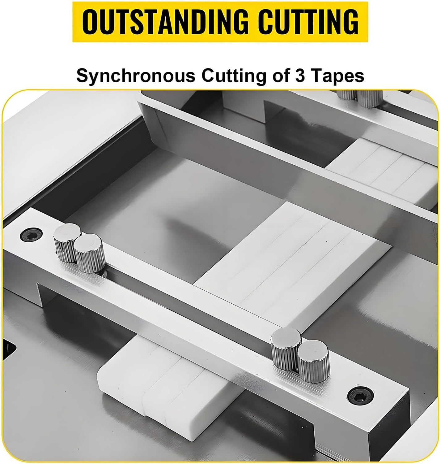 250W Fully Automatic Electric Heat-Shrink Tube Cutting Machine, Microcomputer Control, 15mm Blade Height, 0.1mm Cutting Accuracy, Ideal for Rubber/Plastic Tube, Efficient Cable Cutter