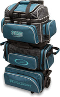 Storm 6 Ball Rolling Thunder Bowling Bag- Steel Blue/Black