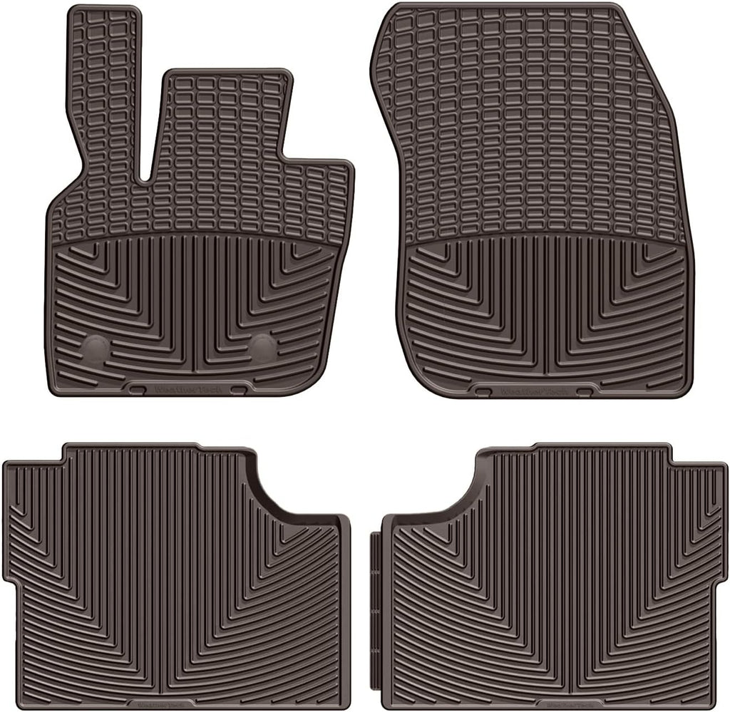 WeatherTech All-Weather Floor Mats for Lincoln MKZ, Fusion 1st & 2nd Row (W404CO-W313CO), Cocoa