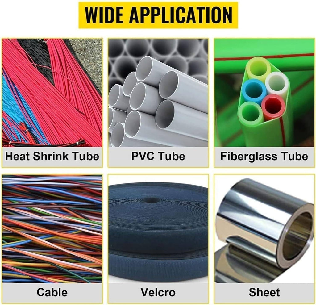 Automatic Heat-Shrink Tube Cutting Machine, Tube Cable Pipe Cutter, Smart Cutting Machine, Blade Height 15Mm, For Sleeve, Rubber/Plastic Tube