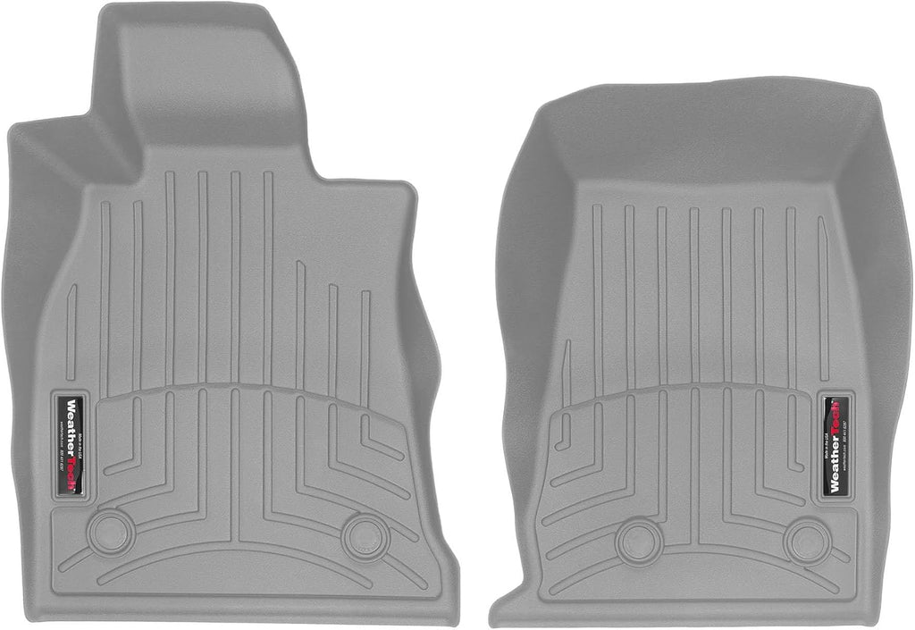 WeatherTech Custom Fit FloorLiners for Cadillac CT5, CT5-V, CT5-V Blackwing - 1st Row (4616101), Grey