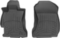 WeatherTech FloorLiner HP Custom Fit Floor Mats for Subaru Forester 1st Row (445311IM), Black