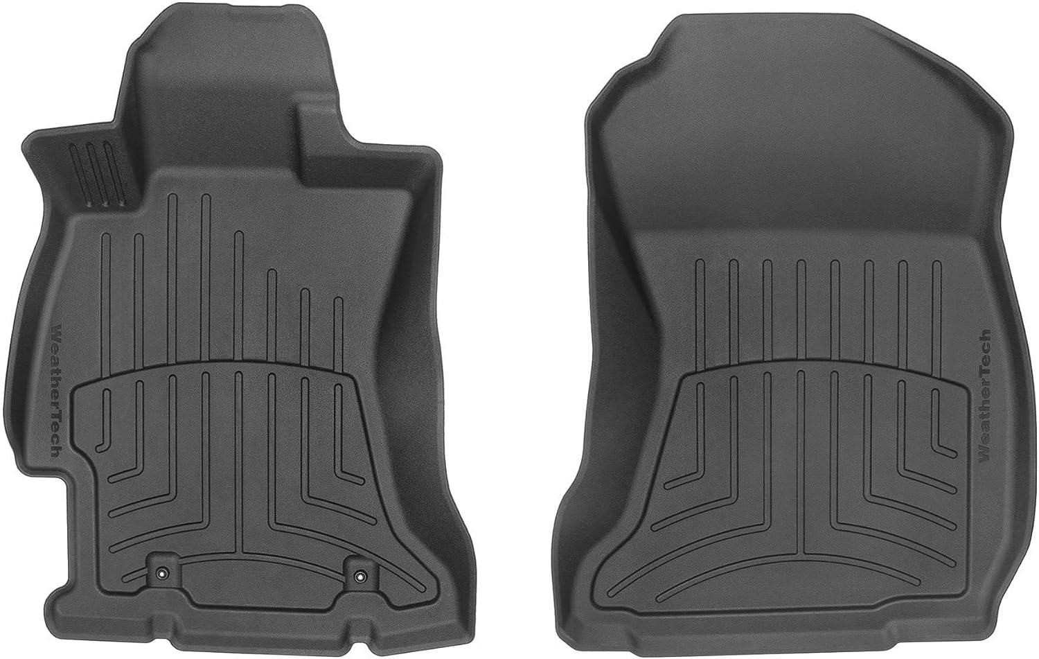 WeatherTech FloorLiner HP Custom Fit Floor Mats for Subaru Forester 1st Row (445311IM), Black