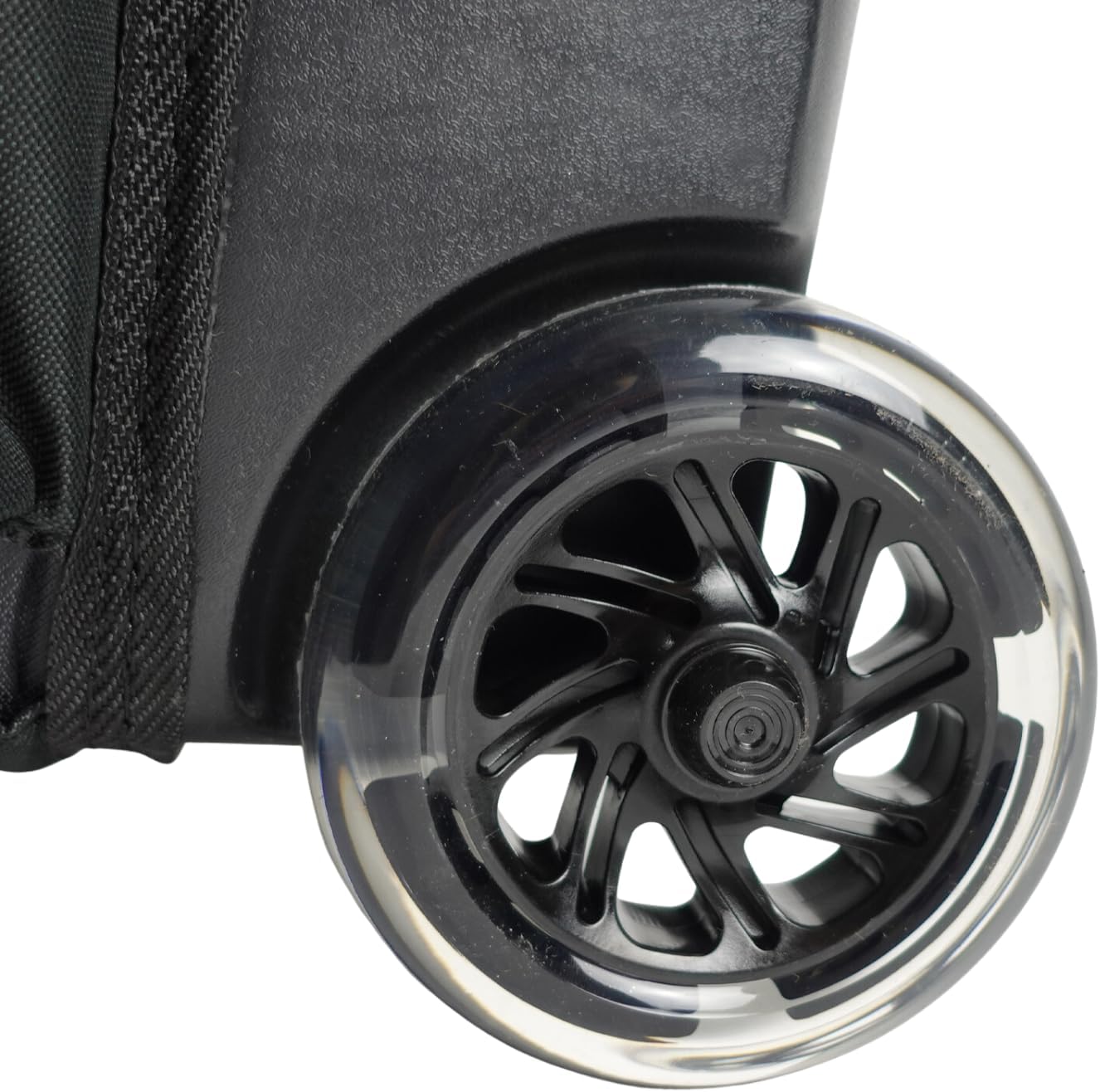 ELITE Deluxe 2 Ball Bowling Bag with 5' Smooth Wheels - Large Accessory Pocket, Shoe Compartment, 36' Extendable Handle