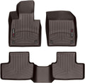 WeatherTech Custom Fit FloorLiners for Volvo XC60, XC60, 1st & 2nd Row (471253-1-2), Cocoa