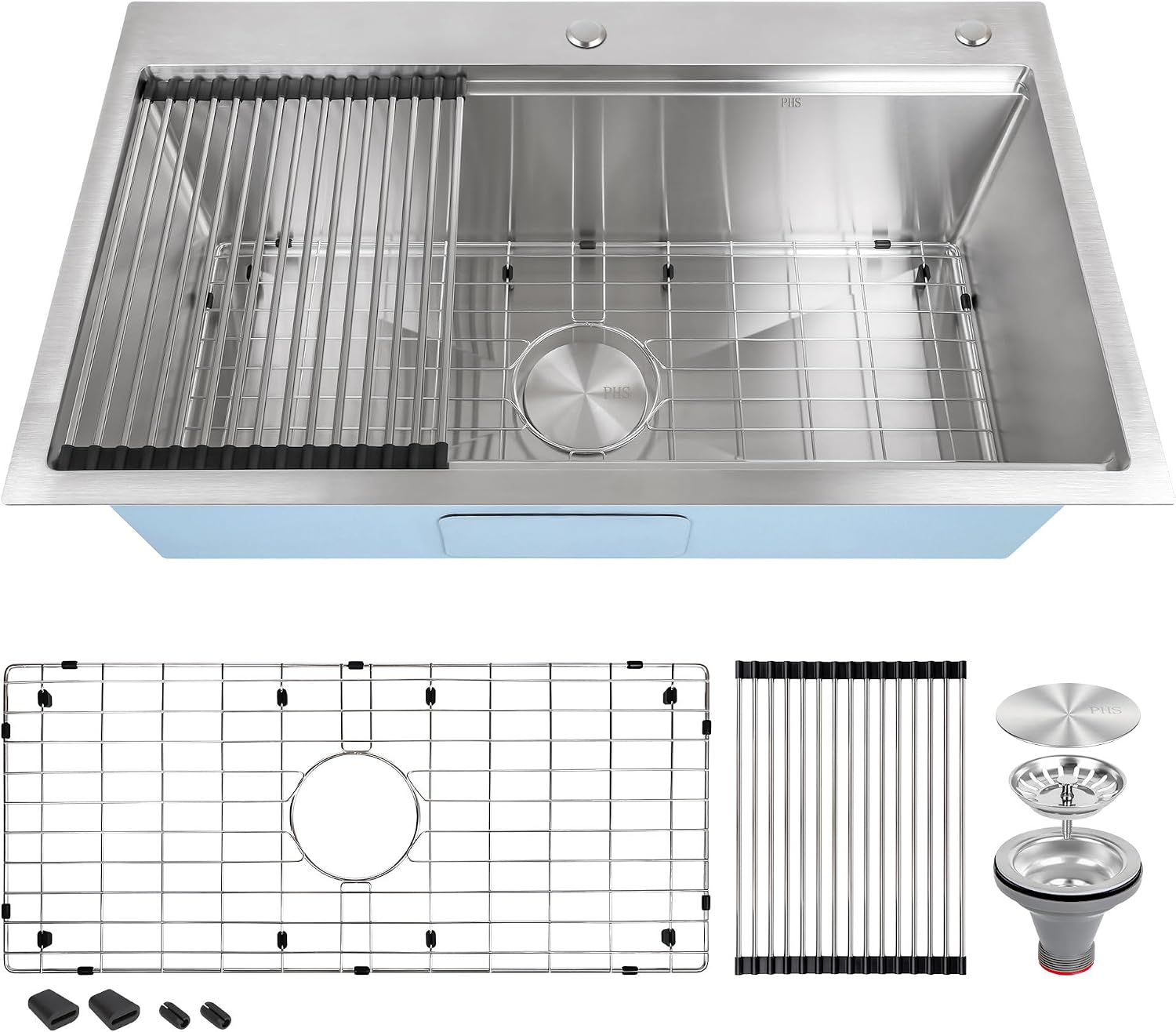 32 inch Workstation 32 * 19 Single Bowl