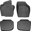 WeatherTech Custom Fit FloorLiners for VW Passat - 1st & 2nd Row (4415281-443842), Black