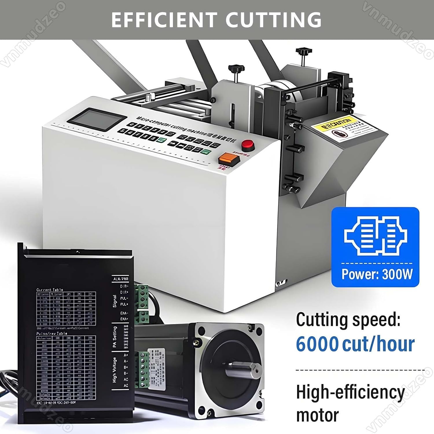 Electric Yellow Flexible Conduit Cutter,Automatic Heat Shrink Tube Cutting Machine,Desktop Fiberglass Sleeving Cutting Equipment