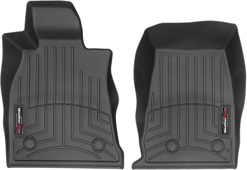 WeatherTech Custom Fit FloorLiners for Cadillac CT5-V, CT5, CT5-V Blackwing - 1st Row (4416101), Black