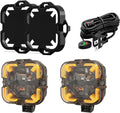 For Offroad 4x4 ATV Car Latest Led Work Light Bar With Cover 12v Fog Lamp Bright Spotlight Motorcycle Driving Lights(B with wire)