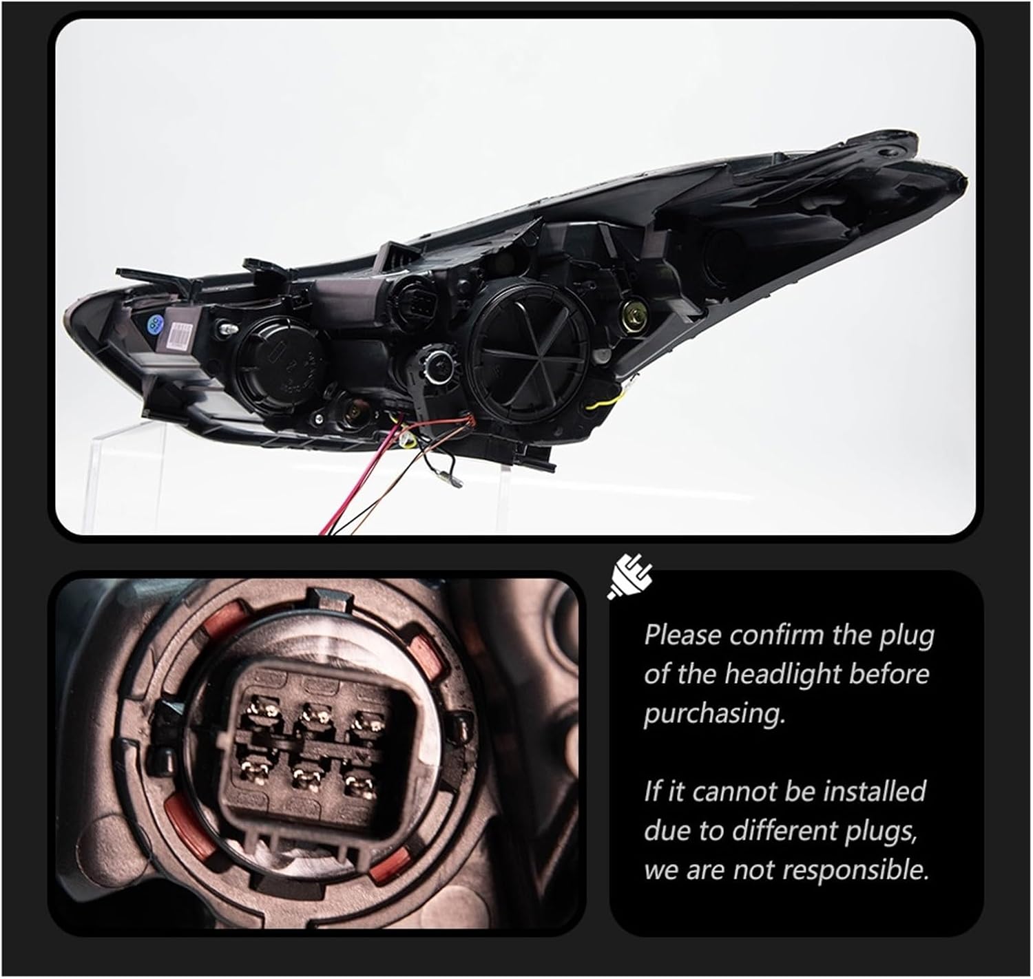 Car Lights Compatible With Elantra 2012-2016 LED Auto Headlights Assembly Century Version Projector 4 Lens Frontlight Accessories Upgrade