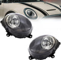 Headlamp Replacement For Mini 2019-2021 Cooper / 2020 Cooper Clubman Halogen Headlight Assembly W/ Bulbs, Pair Right / Left, MC2519104 MC2518104 / 63 11 7 433 796, 63 11 7 433 795 DOT/SAE Compliant
