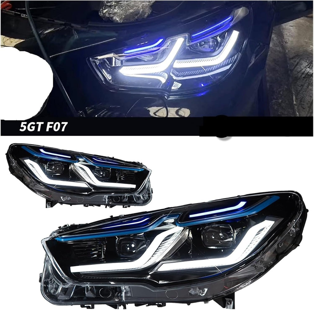Car Lights Compatible With BMW F07 5GT LED Auto Headlight Assembly Upgrade M5 Competition Dynamic Signal Front Lamp Tool Accessories