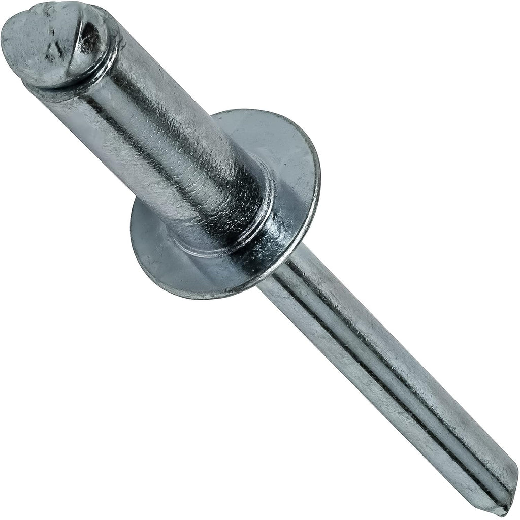 DIY Man - Pop Rivets 1/4' x 1/4' All Steel Dome Head Blind 8-4 Quantity 500 D&J