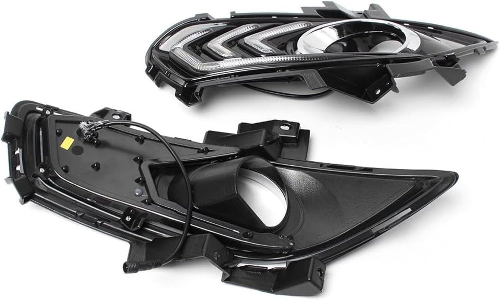 Fog Lights DRL Fog Light Daytime Running For Work Light Driving Lamp For Fusion For Mondeo 2013-2015 Pair Car Indicators Replacement Kit