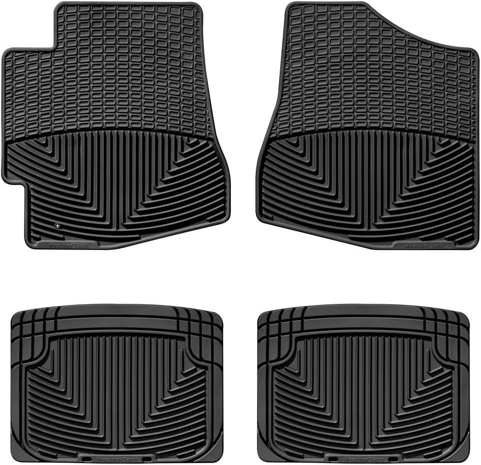 WeatherTech All-Weather Floor Mats for Lexus RX 1st & 2nd Row (W29-W20), Black