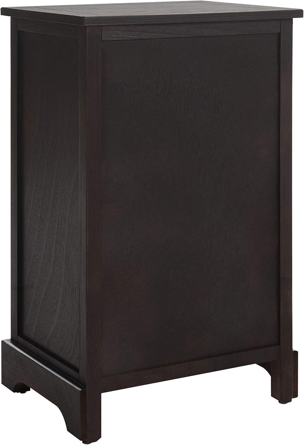 SAFAVIEH Furniture - Carrie 3-Shelf Side Table - Brown - Solid Wood - Farmhouse Tiered Design - Ideal for Living Room, Entryway, Home Office, 16'W x 13'D x 26'H - Fully Assembled (AMH5700F)