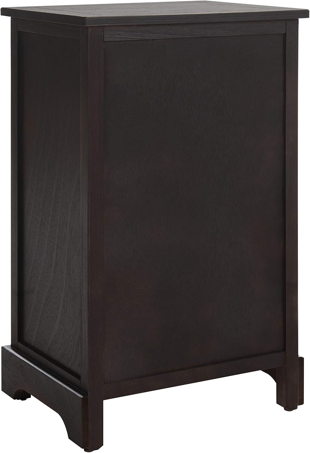 SAFAVIEH Furniture - Carrie 3-Shelf Side Table - Brown - Solid Wood - Farmhouse Tiered Design - Ideal for Living Room, Entryway, Home Office, 16'W x 13'D x 26'H - Fully Assembled (AMH5700F)