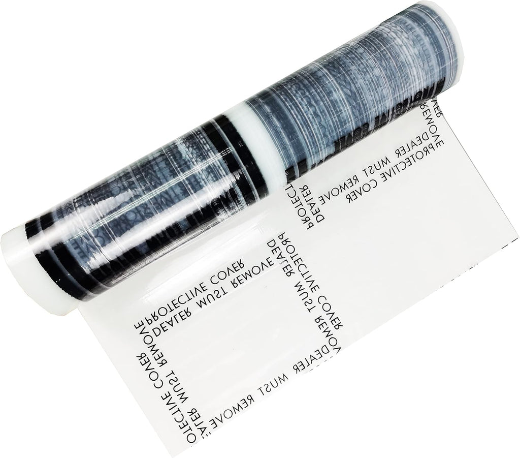 HFS(R Car Floor Mat Carpet Protector Interior Protection Film Clear Adhesive Roll Breakpoint Cover Sheet 24 in X 600FT 4 Mil Thickness