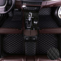 Car Floor Mats for Nissan Murano 2015-2019, Leather Luxury Floor Liner All Weather Protection Carpet.(Full Set/Black)