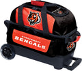Strikeforce Bowling NFL Two Ball Bowling Roller Bag with Ball, Shoe and Accessory Pockets