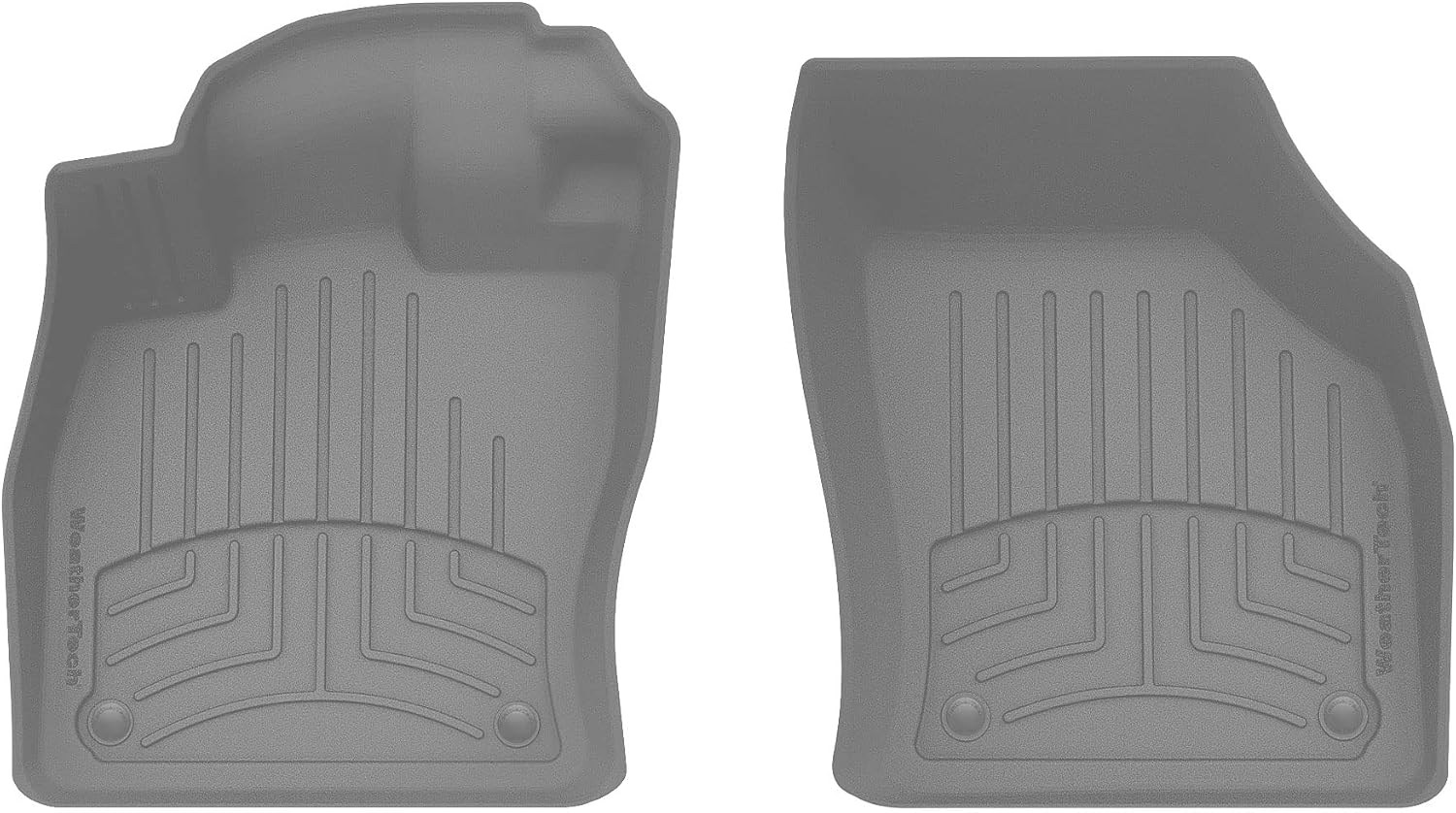 WeatherTech FloorLiner HP Custom Fit Floor Mats for Audi S3, A3, A3 Sportback e-tron - 1st Row (464961IM), Grey