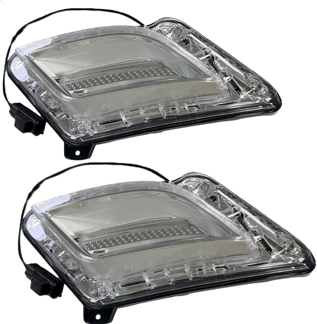 31278558 31278557 Left for Right Car Front Marker Turn Signal Indicator Light Lamp Kit Fits for Volvo S60 V60 2011-2013