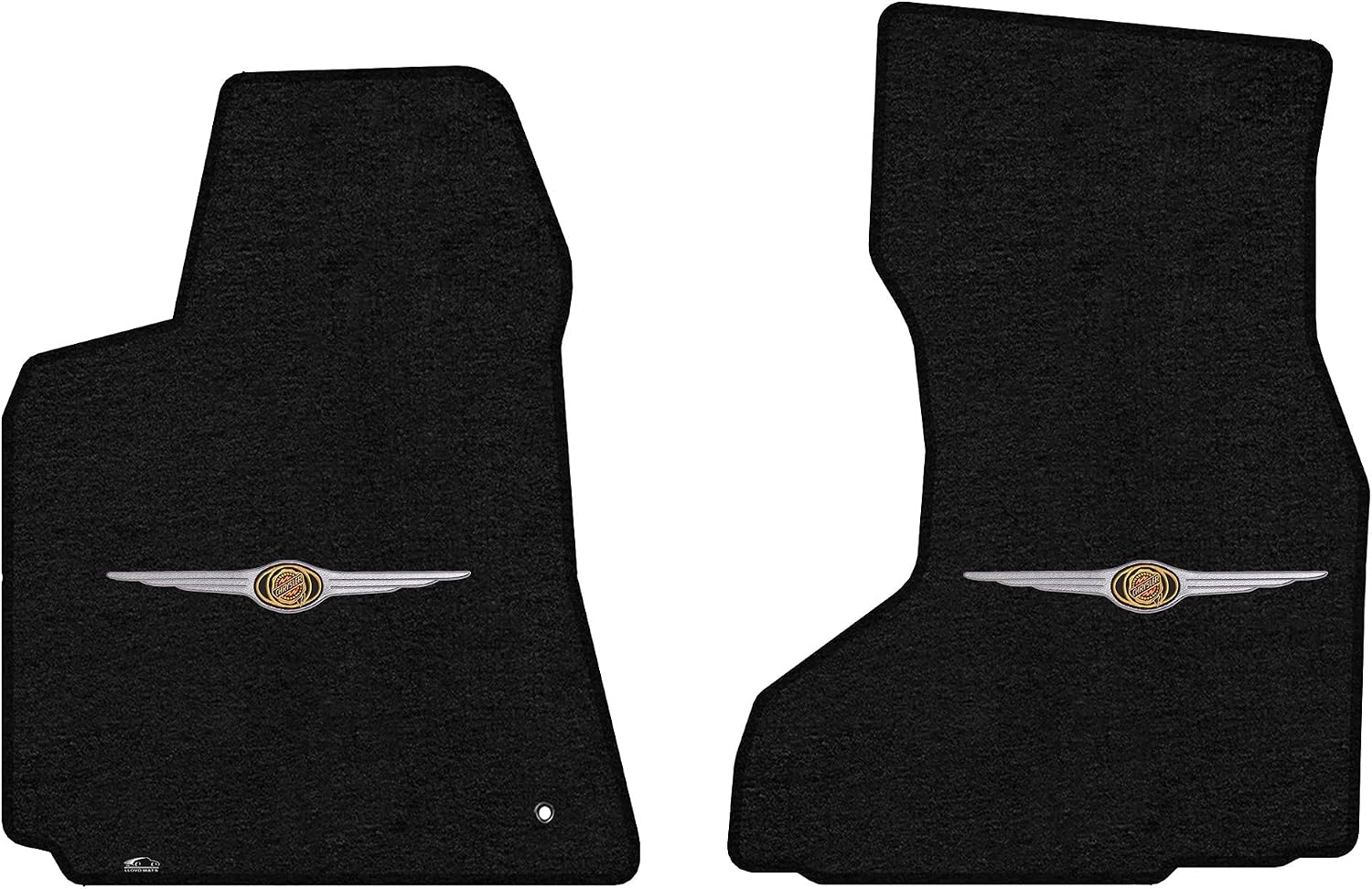 Lloyd Mats Floor Mats for Chrysler 300 2005-2010 | 2PC Front Mats | Charcoal | Non-Slip Backing