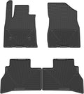WeatherTech All-Weather Floor Mats for Buick Envista, Trax 1st & 2nd Row (W682-W683), Black