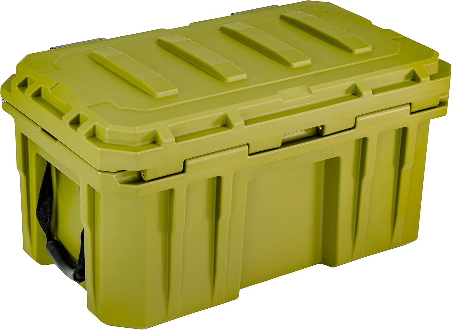 SR-50 Crossover Overland Cargo Case, Equipment Hard Case, Roto Molded, Stackable with Pad-Lock Hasp, Strap Mountable, TSA Standard, IPX4 Rated, 50 Liters (Green)