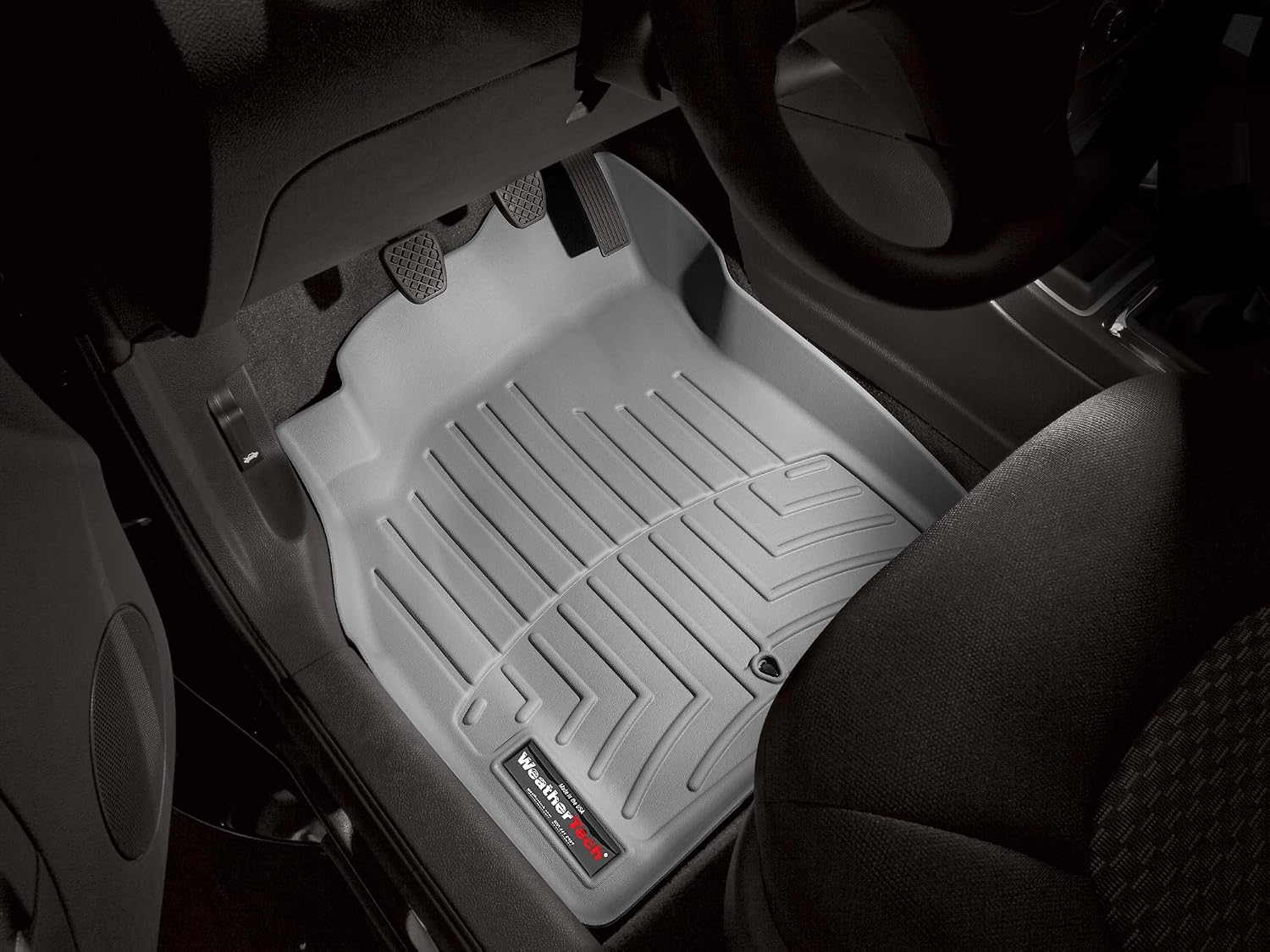 WeatherTech Custom Fit FloorLiners for Chevrolet HHR - 1st Row (461451), Grey